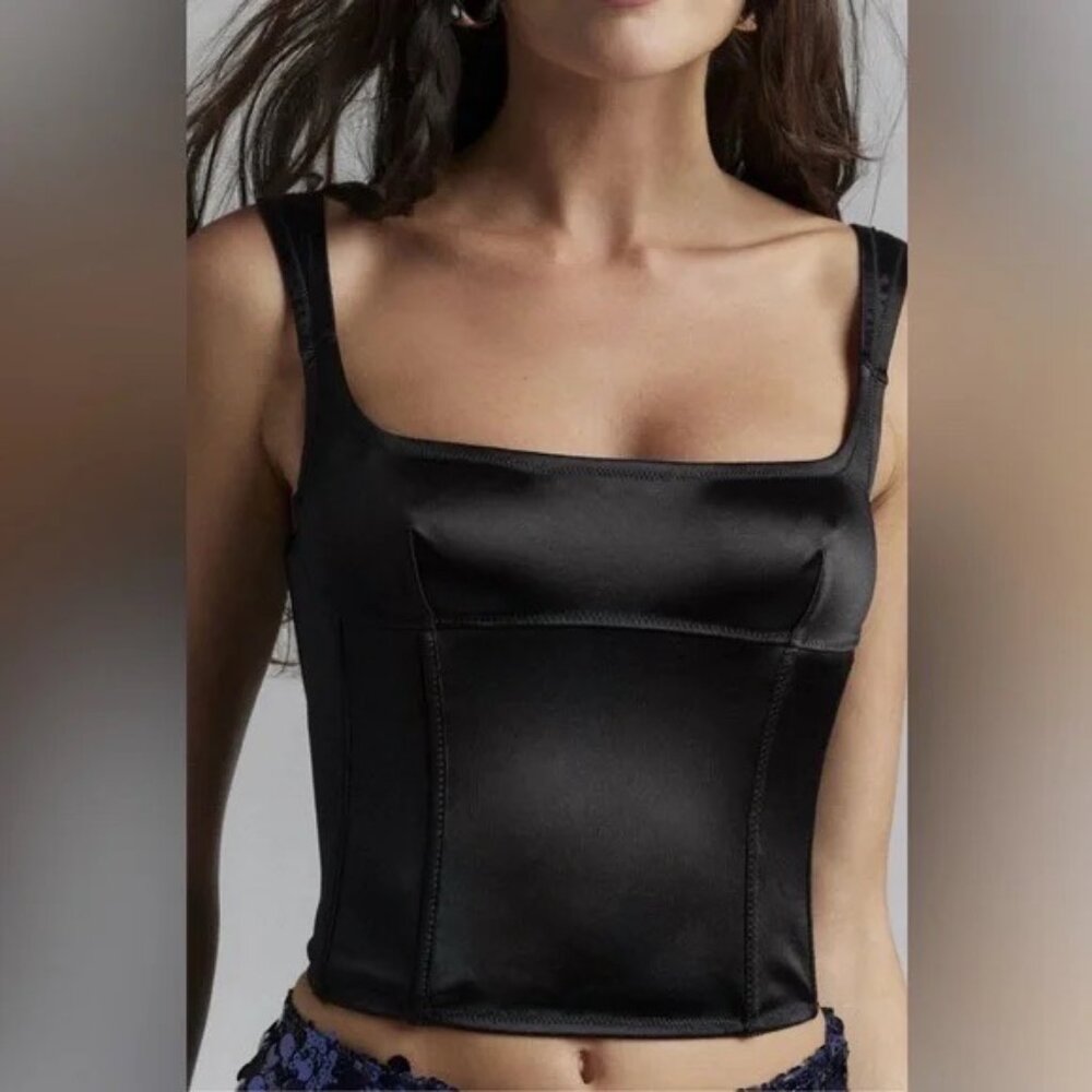 Out From Under Pillowtalk Satin Corset Top